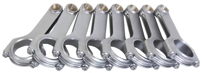 Must Have Eagle Chevrolet Small Block 5.700in Length 2.000in Rod Journal Forged Steel H-Beam Rods - Set of 8 | Graveyard Performance