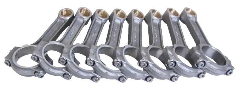 Eagle Chevrolet SB 5.700 Forged 4340 Steel I-Beam Connecting Rods - Set of 8 | Graveyard Performance Free Returns