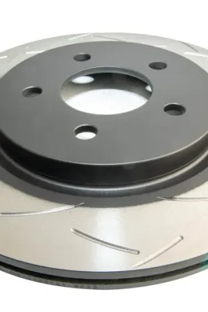 Limited Offer DBA 05-13 Ford Mustang GT/V6 Rear Slotted 4000 Series Rotor | Graveyard Performance