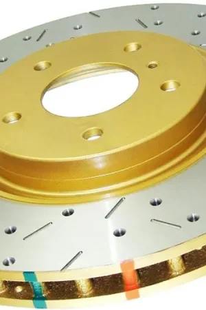 DBA 10+ Ford Mustang GT 5.0L V8 Front Drilled & Slotted 4000 Series Rotor w/ Black Hat | Graveyard Performance Get Yours