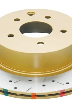 DBA 06-07 350Z / 05-07 G35 / 06-07 G35X Rear Drilled & Slotted 4000 Series Rotor | Graveyard Performance Top Pick