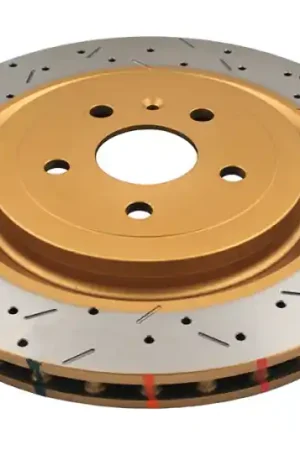 Next Day Delivery DBA 2010+ Camaro V8 SS Rear Drilled & Slotted 4000 Series Rotor | Graveyard Performance