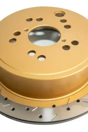 DBA 12+ Subaru/Scion BRZ/FR-S (AU Spec) 10 Lug Slot Rear Drilled & Slotted 4000 Series Rotor | Graveyard Performance Editor’s Pick