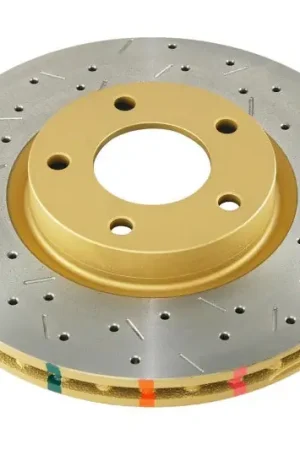 Free Delivery DBA 04-05 Mazda 3 2.3L (exc. MazdaSpeed) Front Drilled & Slotted 4000 Series Rotor | Graveyard Performance