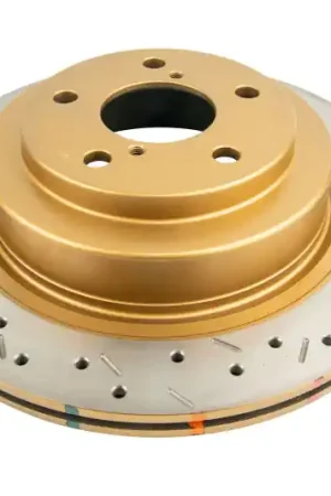 High Quality DBA 06-07 WRX / 05-08 LGT Rear Drilled & Slotted 4000 Series Rotor | Graveyard Performance