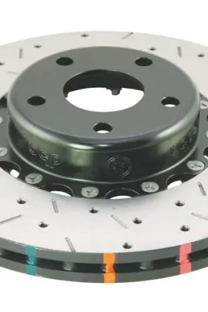 DBA 02-10 WRX / 13+ FR-S / 13+ BRZ Premium Front Drilled & Slotted 5000 Series Rotor w/ Black Hat | Graveyard Performance Must Have