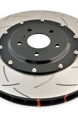 Original DBA 09-11 Nissan GTR R-35 Front Slotted 5000 Series 2 Piece Rotor Assembled w/ Black Hat | Graveyard Performance