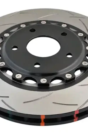 DBA 05-12 Corvette C6 w/Z51 pkg Front Slotted 5000 Series 2 Piece Rotor Assembled w/ Black Hat | Graveyard Performance Seasonal Sale