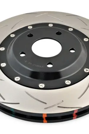 DBA 05-12 Corvette C6 w/Z06 pkg Front Slotted 5000 Series 2 Piece Rotor Assembled w/ Black Hat | Graveyard Performance Price Drop