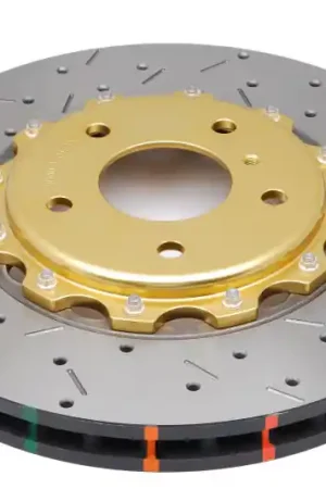 Luxury DBA 03-07 350Z / 03-04 G35 w/ Brembo Front Drilled & Slotted 5000 Series 2 Piece Rotor Assembled w/ | Graveyard Performance