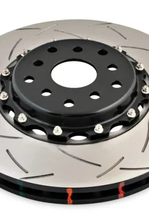 DBA 04-07 STi/2017 BRZ w/Perf. Pkg. 10 Hole Front Slotted 5000 Series 2/PC Rotor Assembled w/Blk Hat | Graveyard Performance Bulk Order