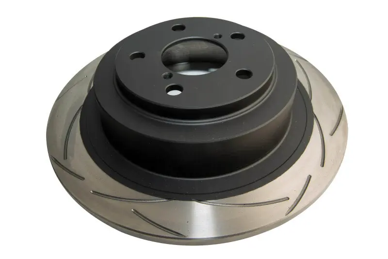 DBA 01-04 Outback 2.5L/3.0 H6 Rear Slotted Street Series Rotor | Graveyard Performance Premium