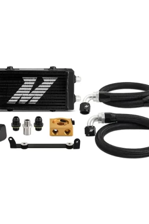 Premium Mishimoto 2023+ Toyota GR Corolla Oil Cooler Kit - Thermostatic - Black | Graveyard Performance