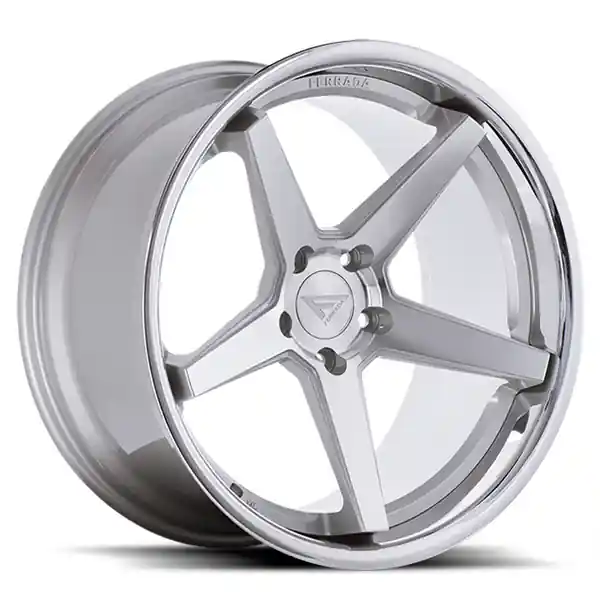 Ferrada Wheels FR3 Machine Silver / Chrome Lip 20x10 5x120 ET40 72.56 Mid Concavity Editor’s Pick