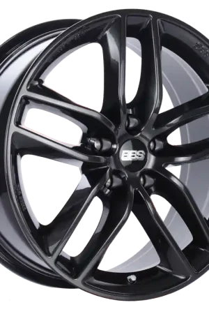 BBS SX 18x8 5x112 ET35 Crystal Black Wheel -82mm PFS/Clip Required Secure Checkout