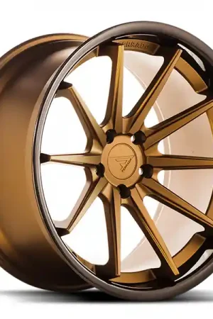 Ferrada Wheels FR4 Matte Bronze / Gloss Black Lip 19x8.5 5x120 ET15 CB 74.1 Slight Concavity Cheap