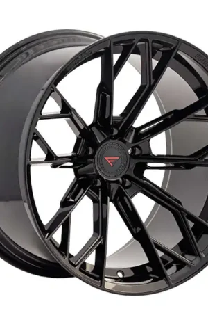 Ferrada Forge-8 Off Road Wheels FTR11 Obsidian Black 20x9.5 6x139.7 ET15 106.10 Deep Concavity Price Drop