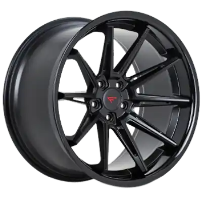 Ferrada Wheels CM2 Matte Black / Gloss Black Lip 20x12 5x120 ET0 74.1 Extreme Concavity Hot Picks
