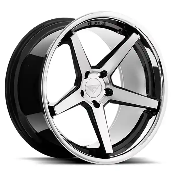 Ferrada Wheels FR3 Machine Black / Chrome Lip 20x10 5x115 ET13 73.1 Mid Concavity Modern
