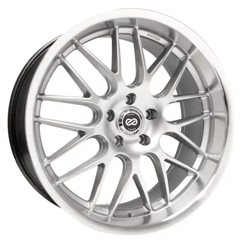 Enkei Lusso 18x7.5 42mm Offset 5x1114.3 Bolt Pattern 72.6 Bore Hyper Silver Wheel Editor’s Pick
