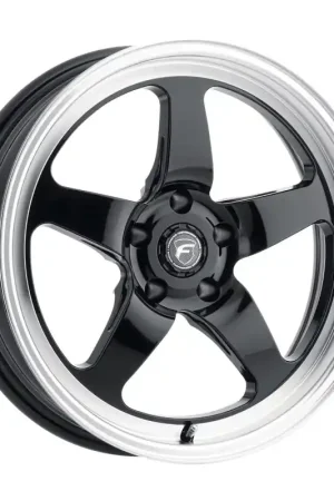Genuine Forgestar D5 Drag 17x4.5 / 5x120.65 BP / ET-26 / 1.8in BS Gloss Black Wheel