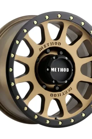 Editor’s Pick Method MR305 NV 20x9 +18mm Offset 8x170 130.81mm CB Method Bronze/Black Street Loc Wheel