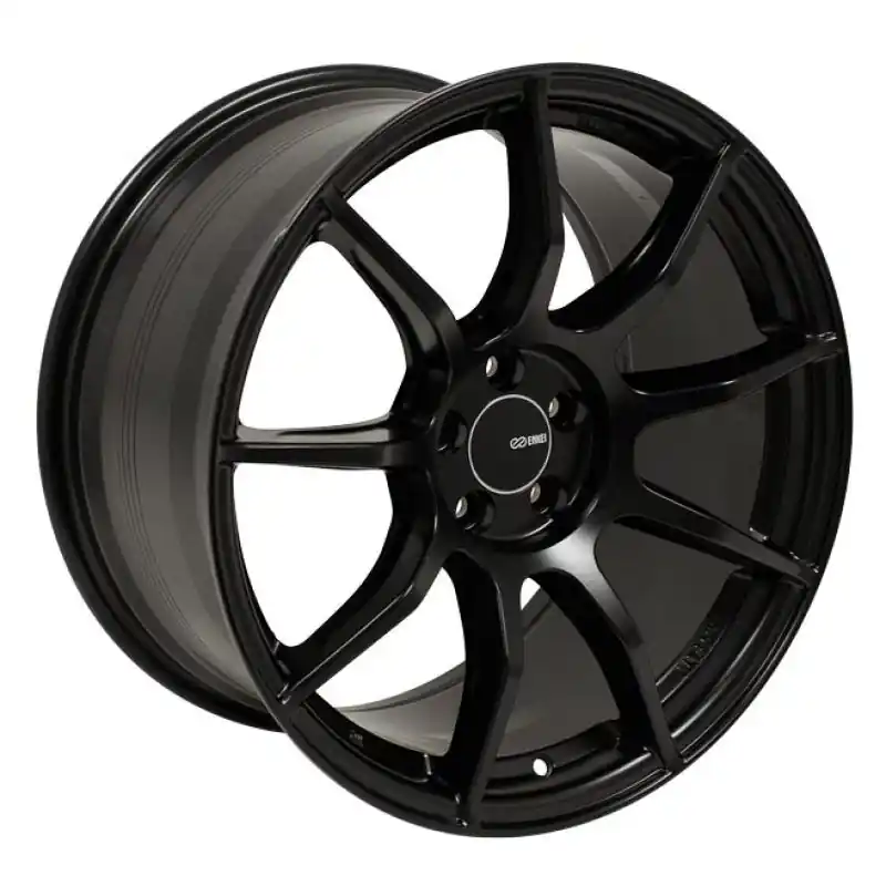 Enkei TS9 BK 18x8 +35 5x114.3mm 72.6mm Gloss Black Same Day Shipping