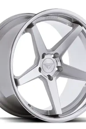 Reduced Price Ferrada Wheels FR3 Machine Silver / Chrome Lip 20x9 5x115 ET15 71.6 Mid Concavity