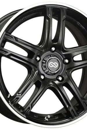 Enkei FD-05 434 BM 17x7 +40 5x100mm 72.6mm Black Machined Deal