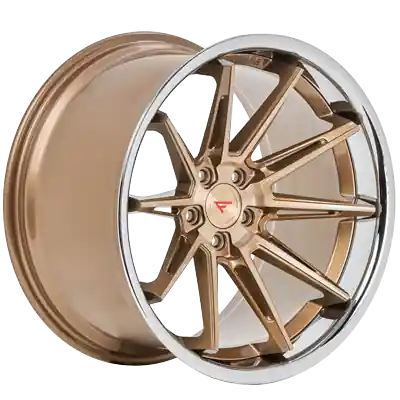 Order Now Ferrada Wheels CM2 Brushed Cobre / Chrome Lip 20x11.5 5x112 ET30 66.56 Super Deep Concavity