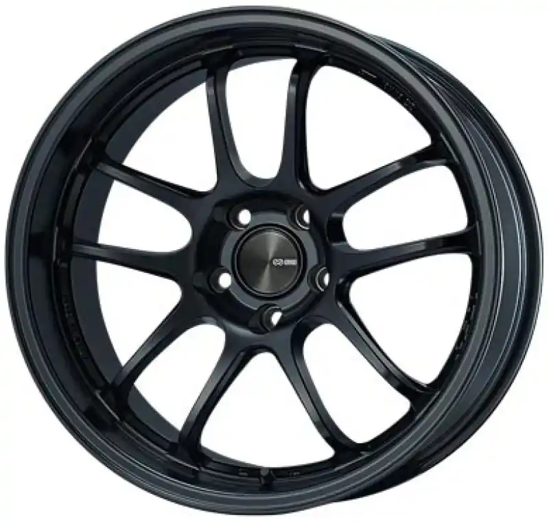Enkei PF01EVO BK 17x9.5 +12 5x114.3mm 75mm Gloss Black Budget