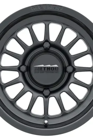 Method MR411 Bead Grip 15x10 / 6+4/25mm Offset / 4x136 / 106.25mm CB Matte Black Wheel Special Offer