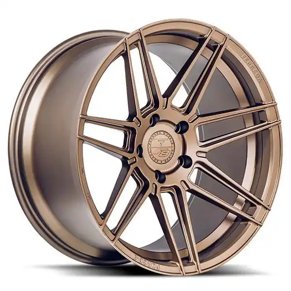 Holiday Sale Ferrada Wheels Forge-8 FR6 Matte Bronze 20x10.5 5x112 ET27 66.56 Deep Concavity