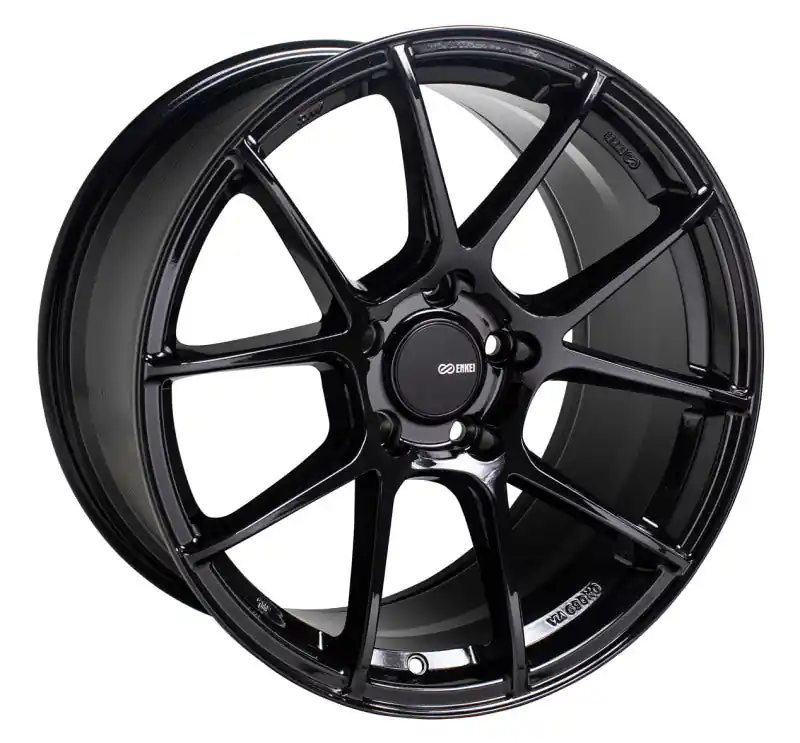 Enkei TS-V BK 18x8.5 +25 5x114.3mm 72.6mm Gloss Black Luxury