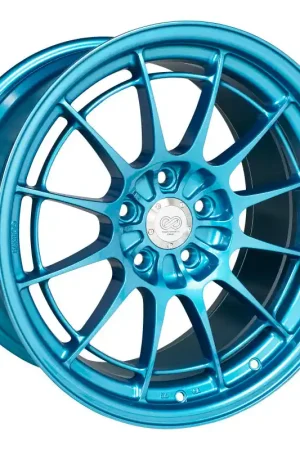 Enkei NT03+M 18x9.5 5x114.3 40mm Offset 72.6mm Bore Emerald Blue Wheel Markdown