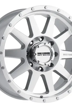 Latest Method MR301 The Standard 18x9 +18mm Offset 8x170 130.81mm CB Machined/Clear Coat Wheel