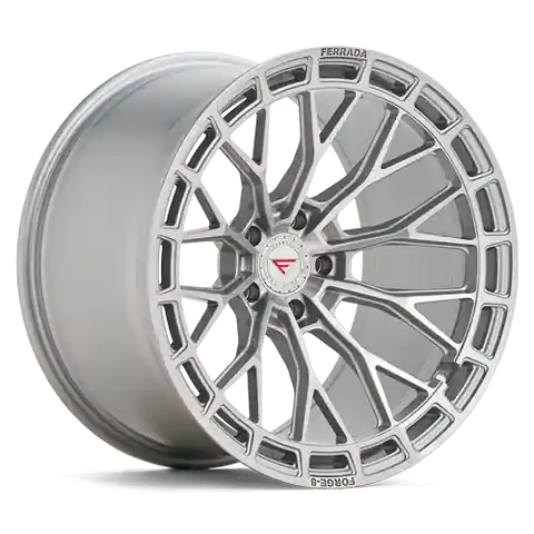 Price Cut Ferrada Wheels Forge-8 FR12 Machine Silver 20x10.5 5x120 ET28 74.1 Deep Concavity