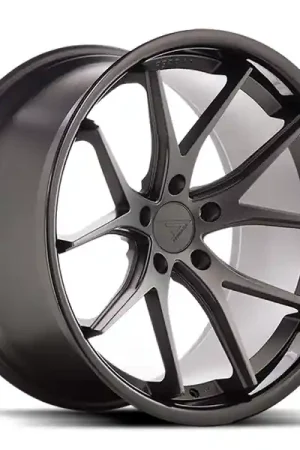 Bulk Order Ferrada Wheels FR2 Matte Black / Gloss Black Lip 19x10.5 5x120 ET25 74.1 Deep Concavity