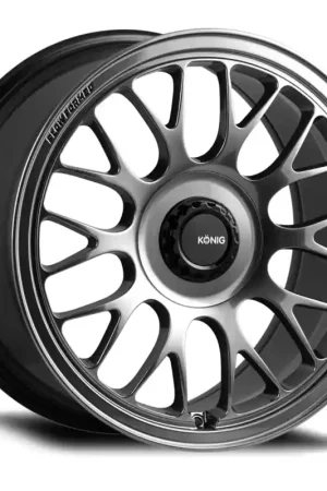 Konig MRK1 18X9.5 5X120 ET35 Hyper Carbon - Gloss Black Gear Cap/Logo/Cover Plate Big Sale