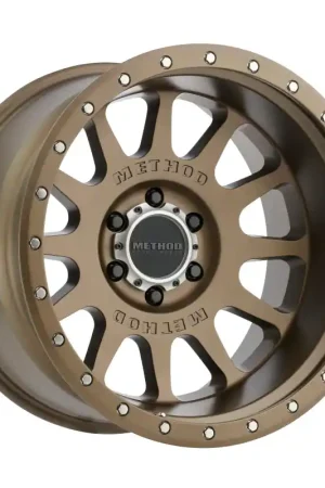 Method MR605 NV 20x10 -24mm Offset 6x5.5 106.25mm CB Method Bronze Wheel Grab Now