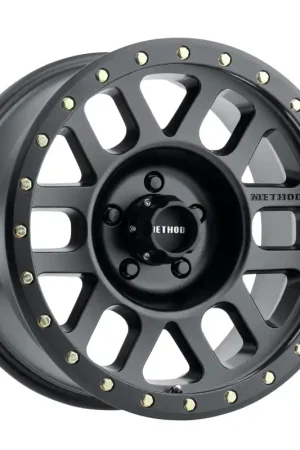 Shop Now Method MR309 Grid 17x8.5 0mm Offset 5x150 116.5mm CB Matte Black Wheel