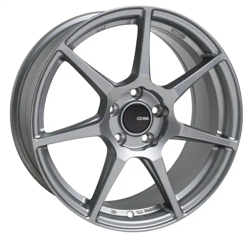 Certified Enkei TFR GR 19x8.5 +35 5x114.3mm 72.6mm Storm Gray