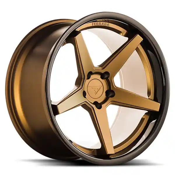 Ferrada Wheels FR3 Matte Bronze / Gloss Black Lip 22x11 5x112 ET10 66.56 Super Deep Concavity Save Now