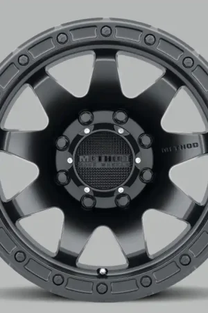 Order Now Method MR317 18x9 +18mm Offset 8x170 130.81mm CB Matte Black Wheel