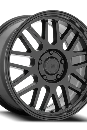 Motegi MR144 M9 SB 18x8.5 +42 5x112mm 66.56mm Satin Black Direct From Factory