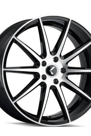 Kraze Cosmos KR194 Gloss Black Machined 20x8.5 5x114.3 38mm 72.62mm Affordable
