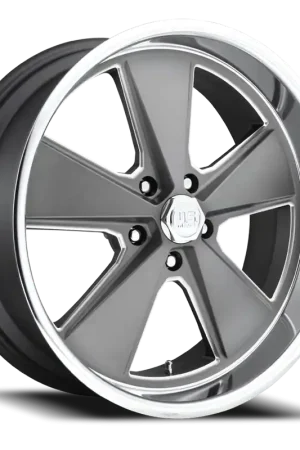 In Demand US Mags Roadster U120 18x8 +1 5x114.3mm 72.56mm Matte Gunmetal Machined
