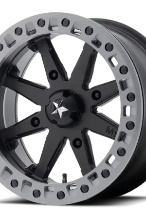 Original MSA Lok2 M31 15x7 +0 4x110mm 86mm Satin Black Matte Gray Ring