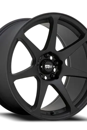 Motegi MR154 Battle BK 17x8 +30 5x112mm 66.56mm Matte Black Weekend Sale