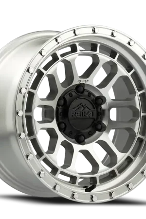 Fast Shipping Reika Rambler R35 RW 17x9 -12 6x139.7mm 106.1mm Machined Raw Aluminum